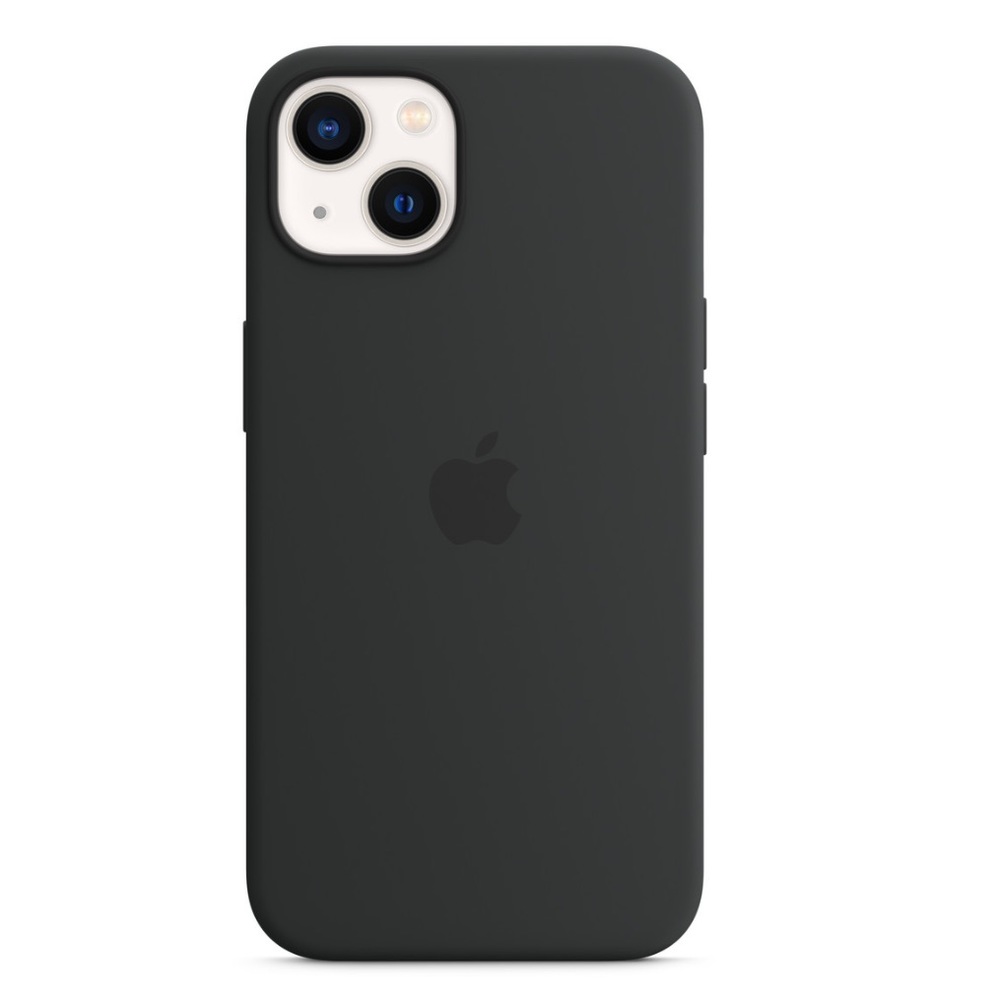 Apple iPhone 13 Silicone Case w/ MagSafe in Midnight